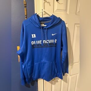 Duke Blue Devils Nike Hoodie Size XL